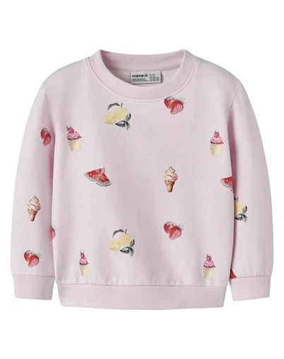 Name it - NMFJovina Sweatshirt - Cradle Pink